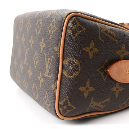 Louis Vuitton Monogram Speedy Bandouliere 20 Black 9 of 9