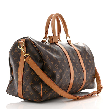 Louis Vuitton Monogram Keepall Bandouliere 45 2 of 12