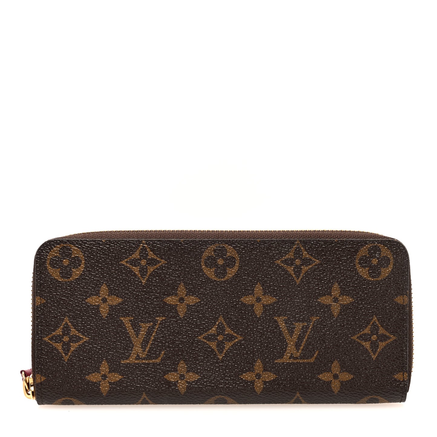 Monogram Clemence Wallet Fuchsia