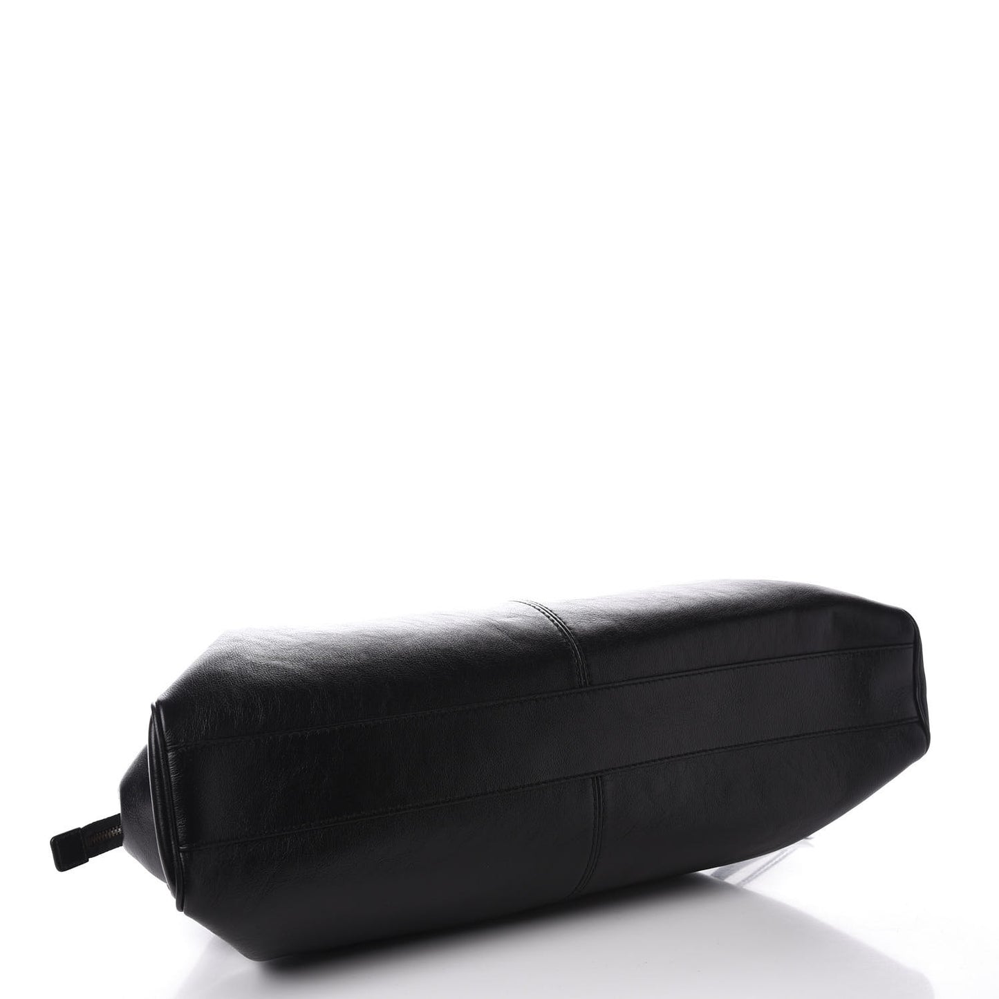 Calfskin Large Re(Belle) Top Handle Bag Black