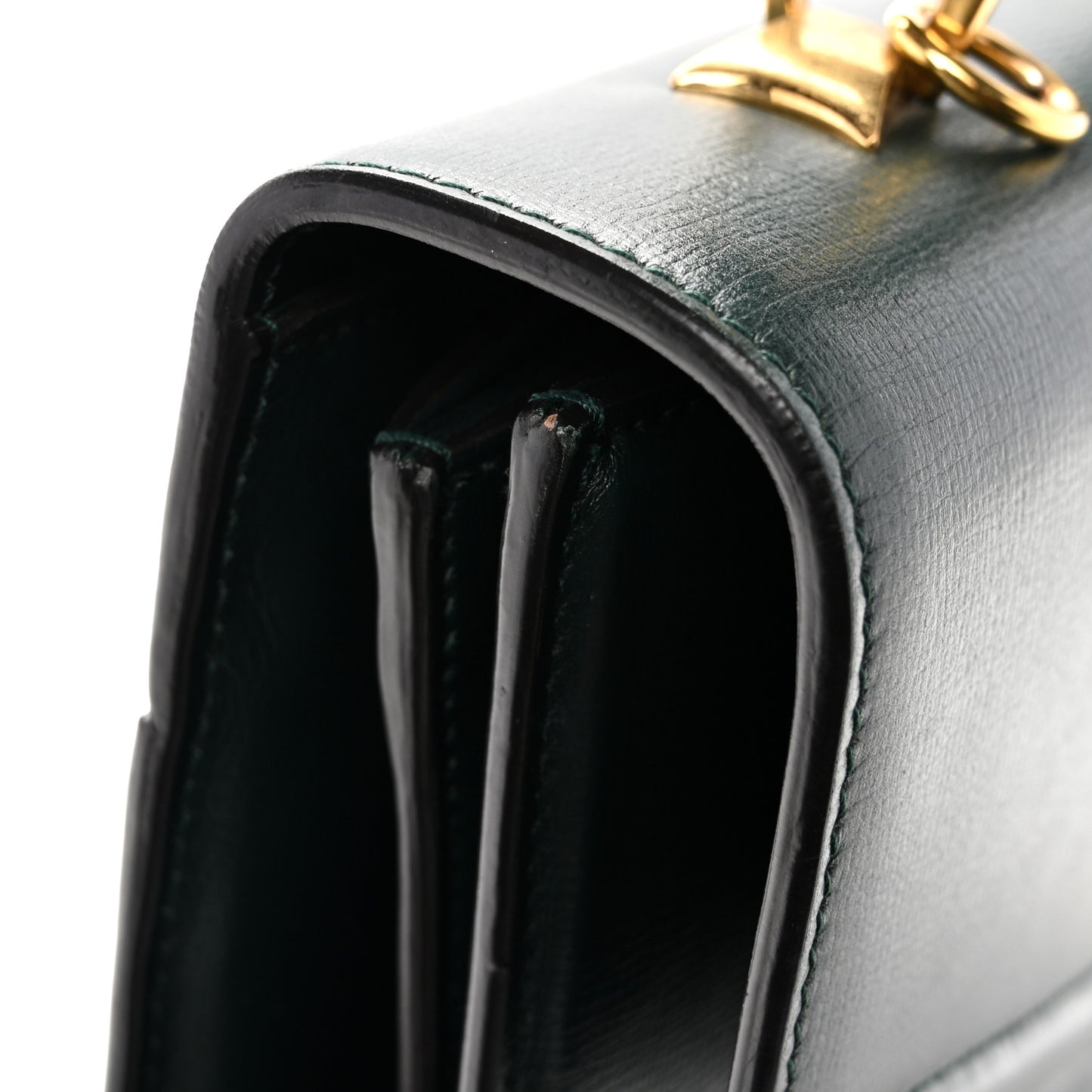 Azalea Calfskin Small Sylvie 1969 Top Handle Bag Green