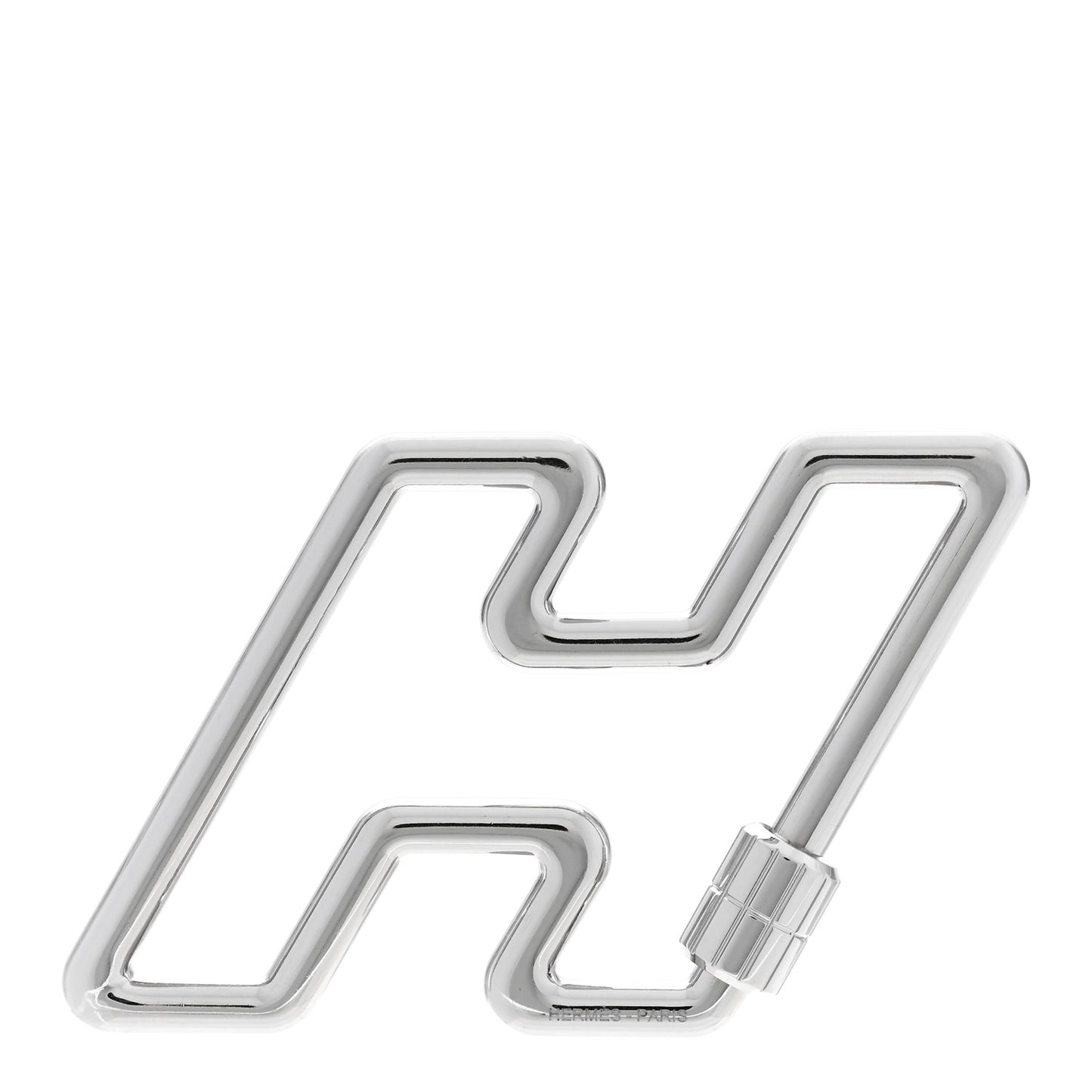 Stainless Steel H Too Speedy Key Ring