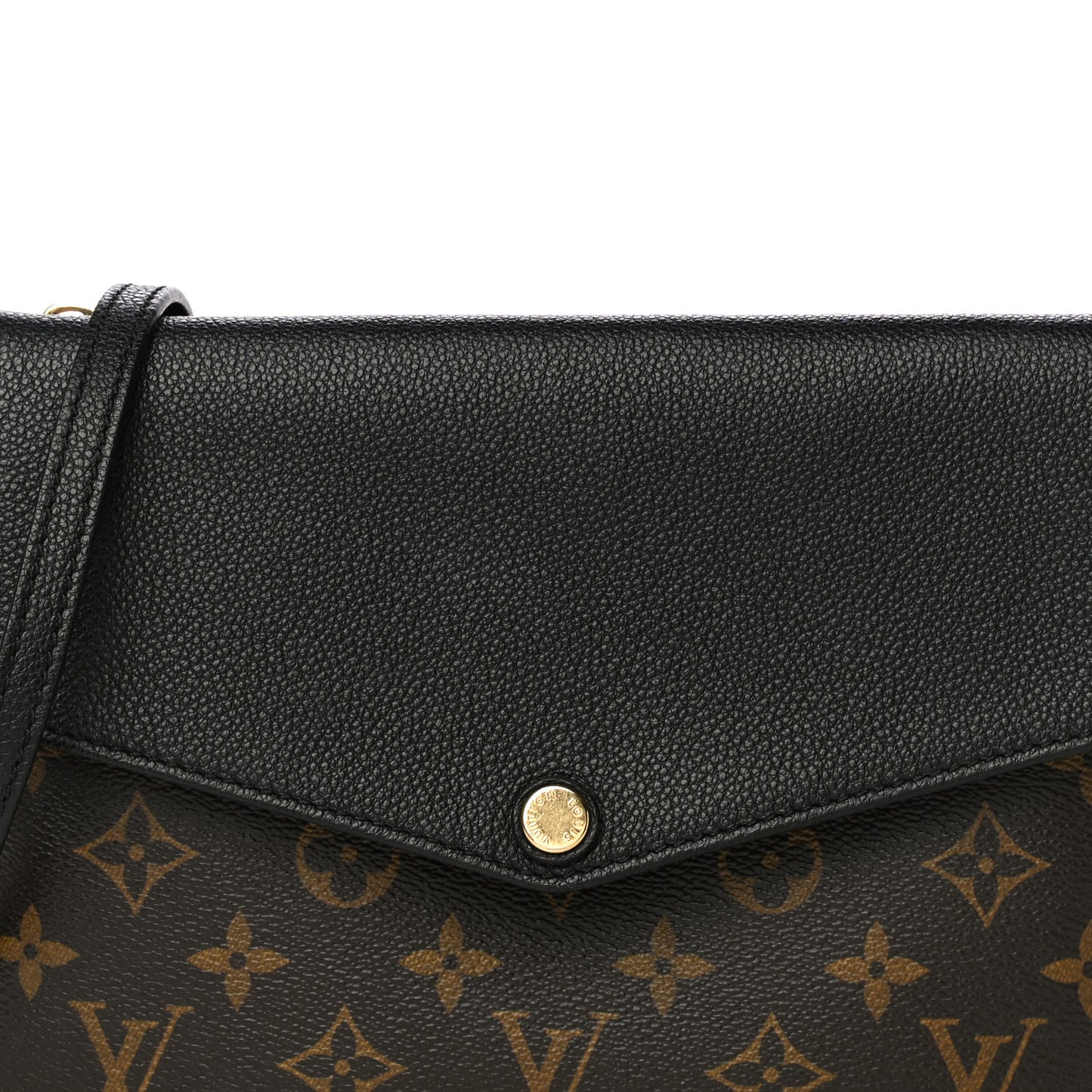 Monogram Twice Pochette Black