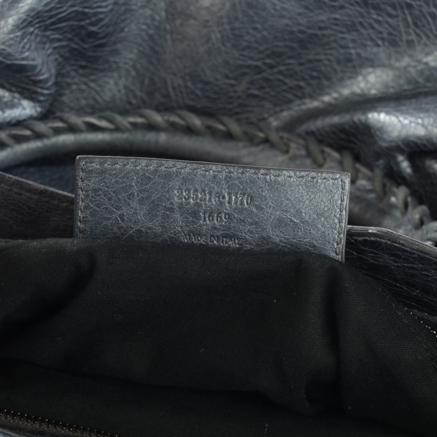 Balenciaga Agneau Classic Hardware Velo Argent Fonce 7 of 7