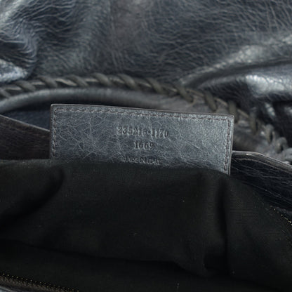 Balenciaga Agneau Classic Hardware Velo Argent Fonce 7 of 7