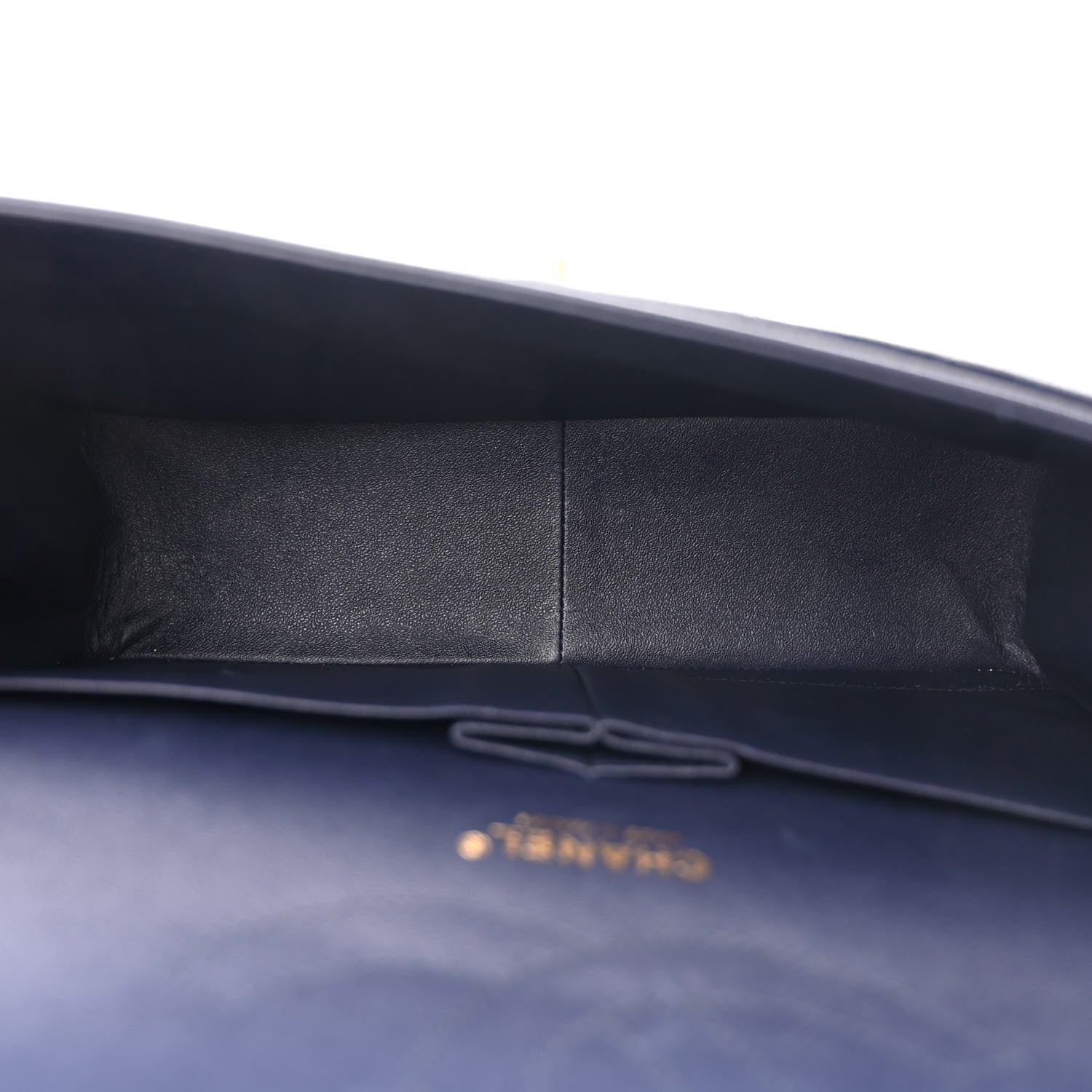 Chanel Caviar Quilted Jumbo Double Flap Navy Blue 5 of 12