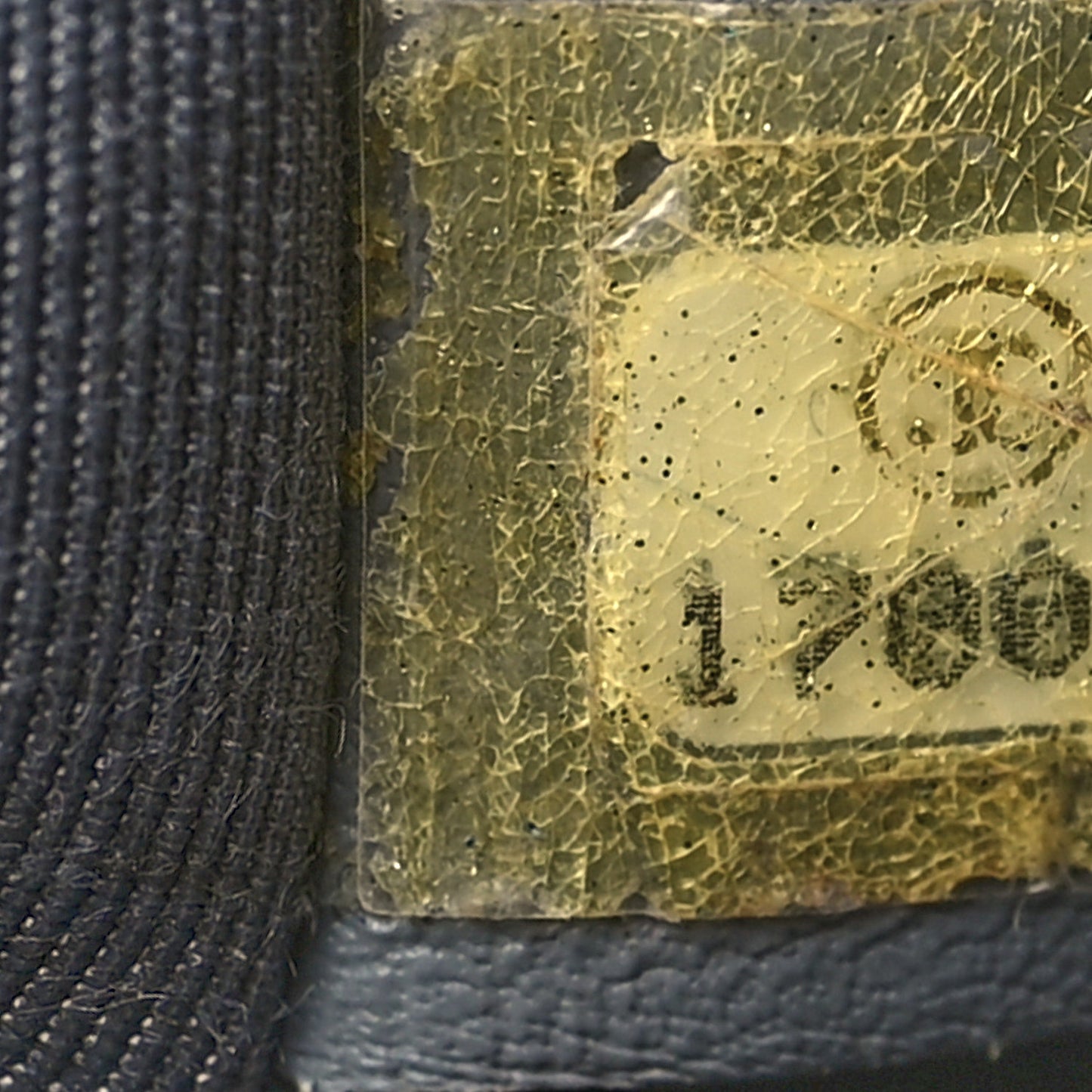 Calfskin Tall Cerf Tote Dark Grey