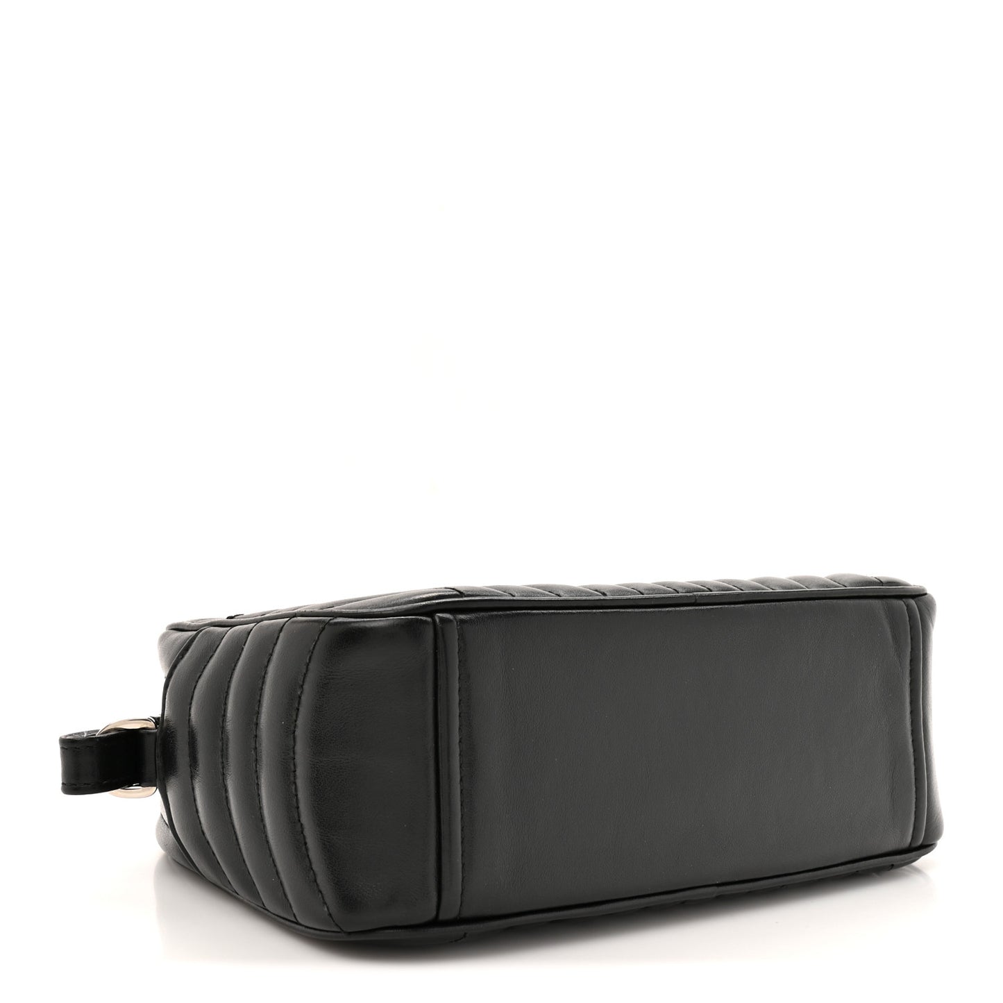 Soft Calfskin Diagramme Camera Bag Black