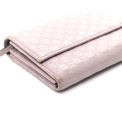 Gucci Soft Microguccissima Dice Chain Wallet Mauve 7 of 11