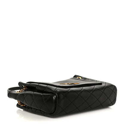Saint Laurent Lambskin Quilted Monogram Mini Nolita Black 4 of 11