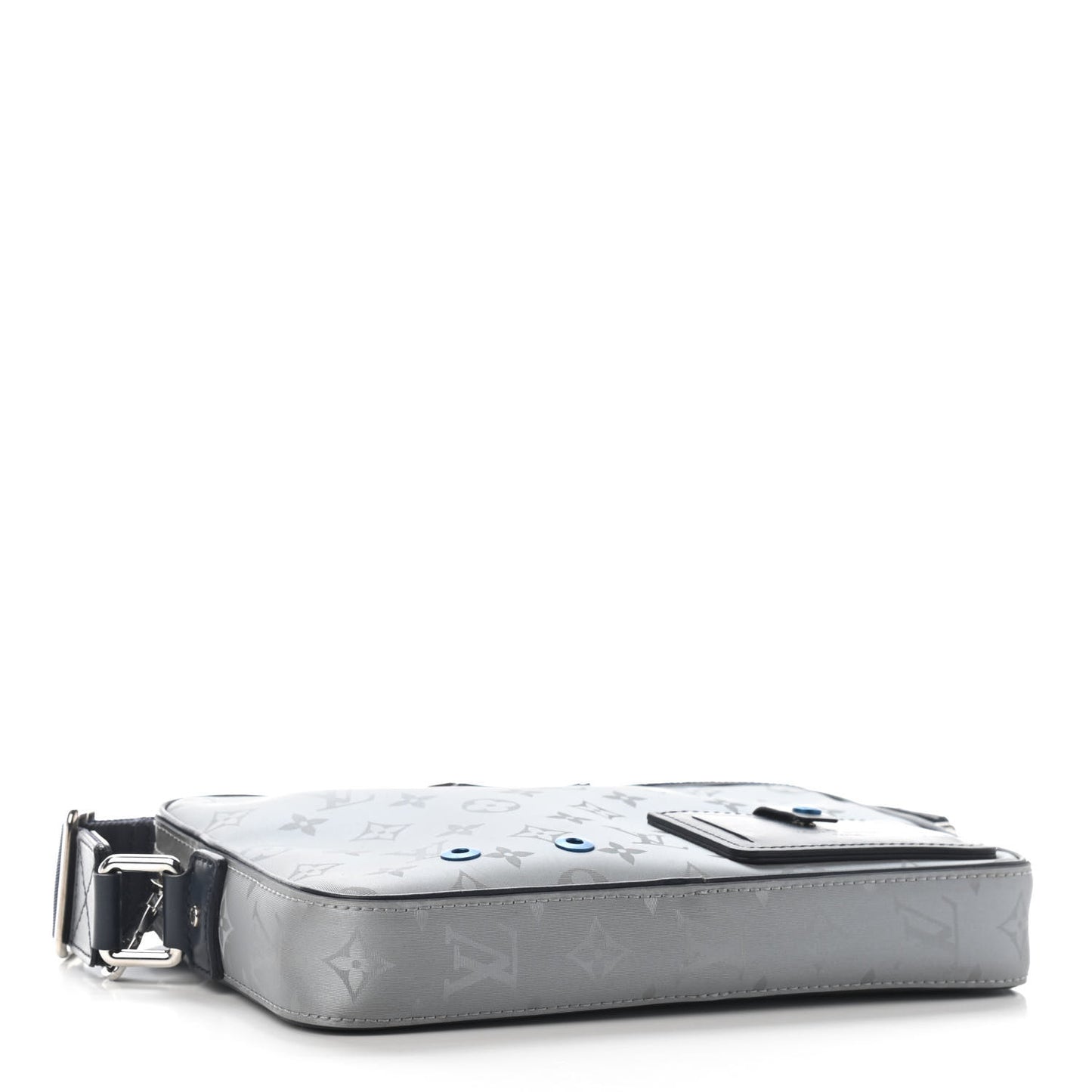 Monogram Alpha Messenger Satellite Silver