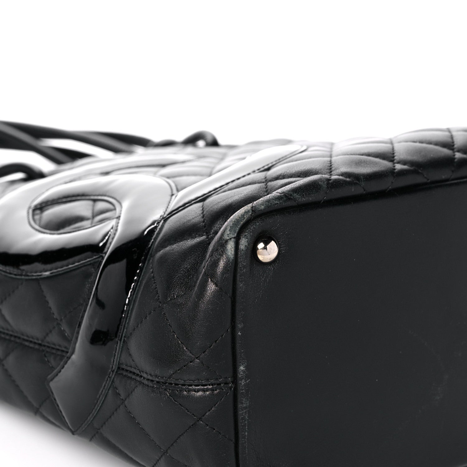 Chanel Calfskin Quilted Medium Cambon Tote Black 8 of 15