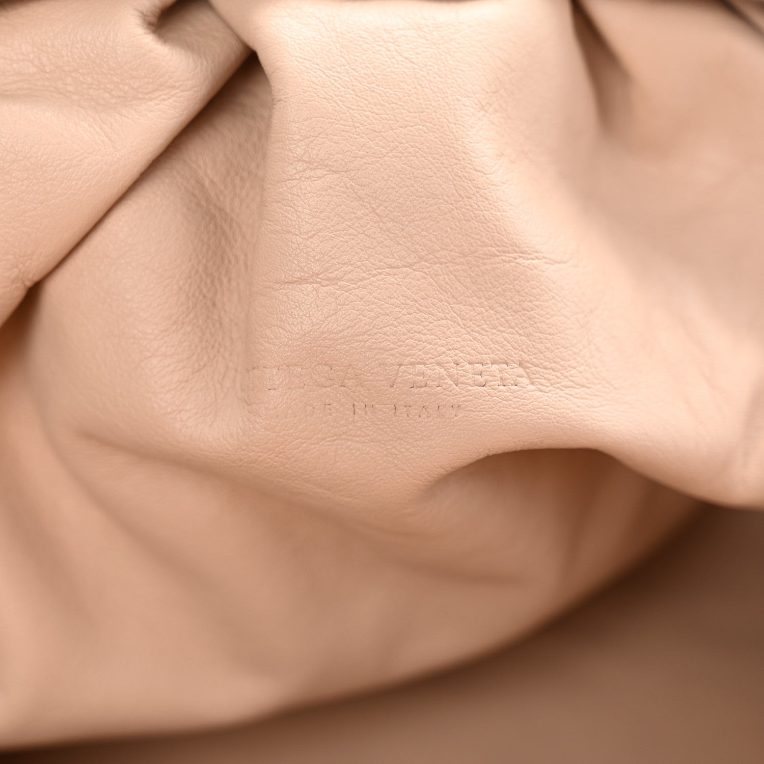 Bottega Veneta Smooth Butter Calf The Pouch Oversized Clutch Nude 6 of 8