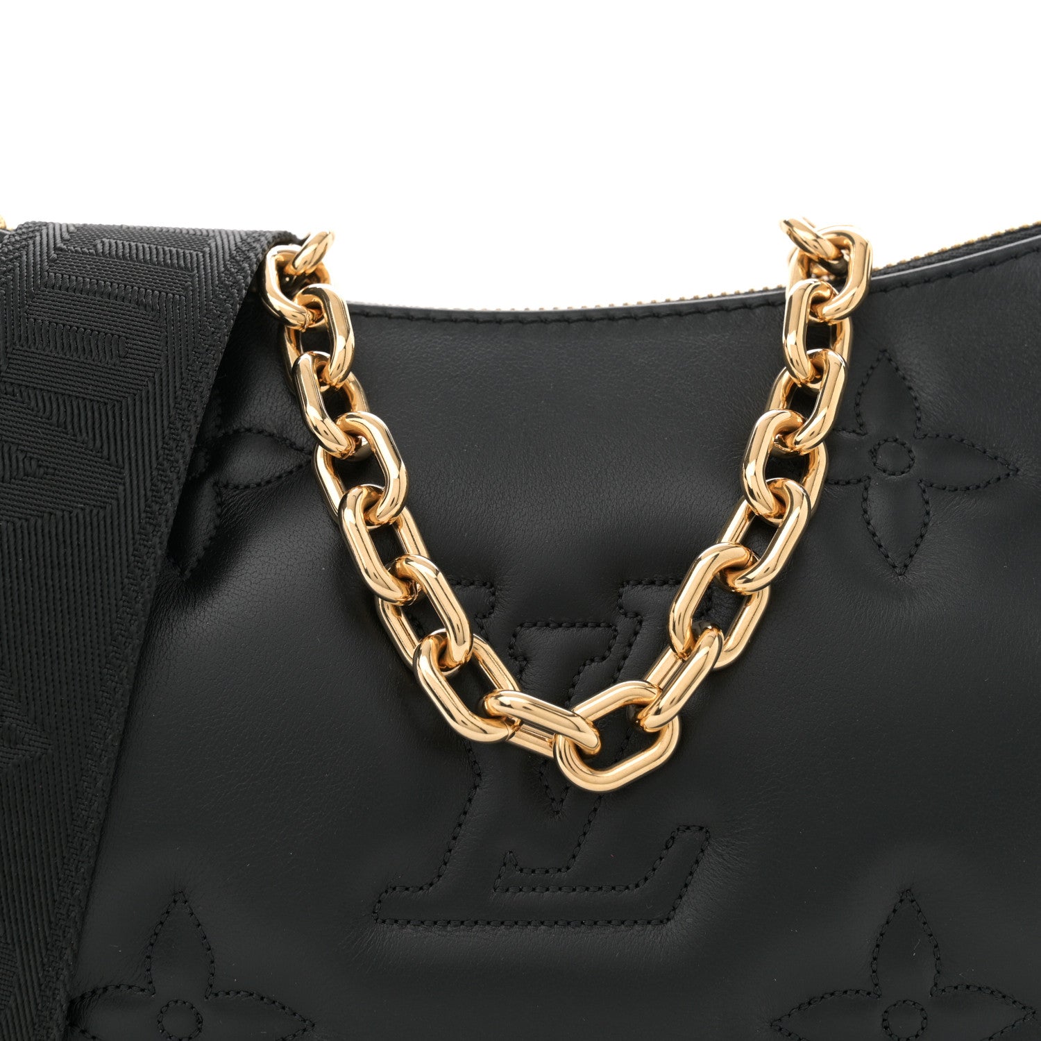 Louis Vuitton Calfskin Bubblegram Over The Moon Black 7 of 10