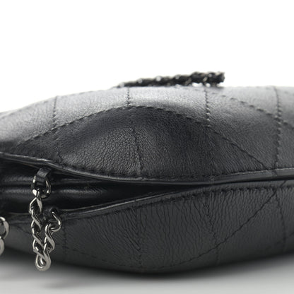 Chanel Calfskin Quilted Small Gabrielle Bucket Black 9 of 11