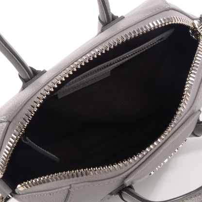 Givenchy Sugar Goatskin Mini Antigona Grey 5 of 9