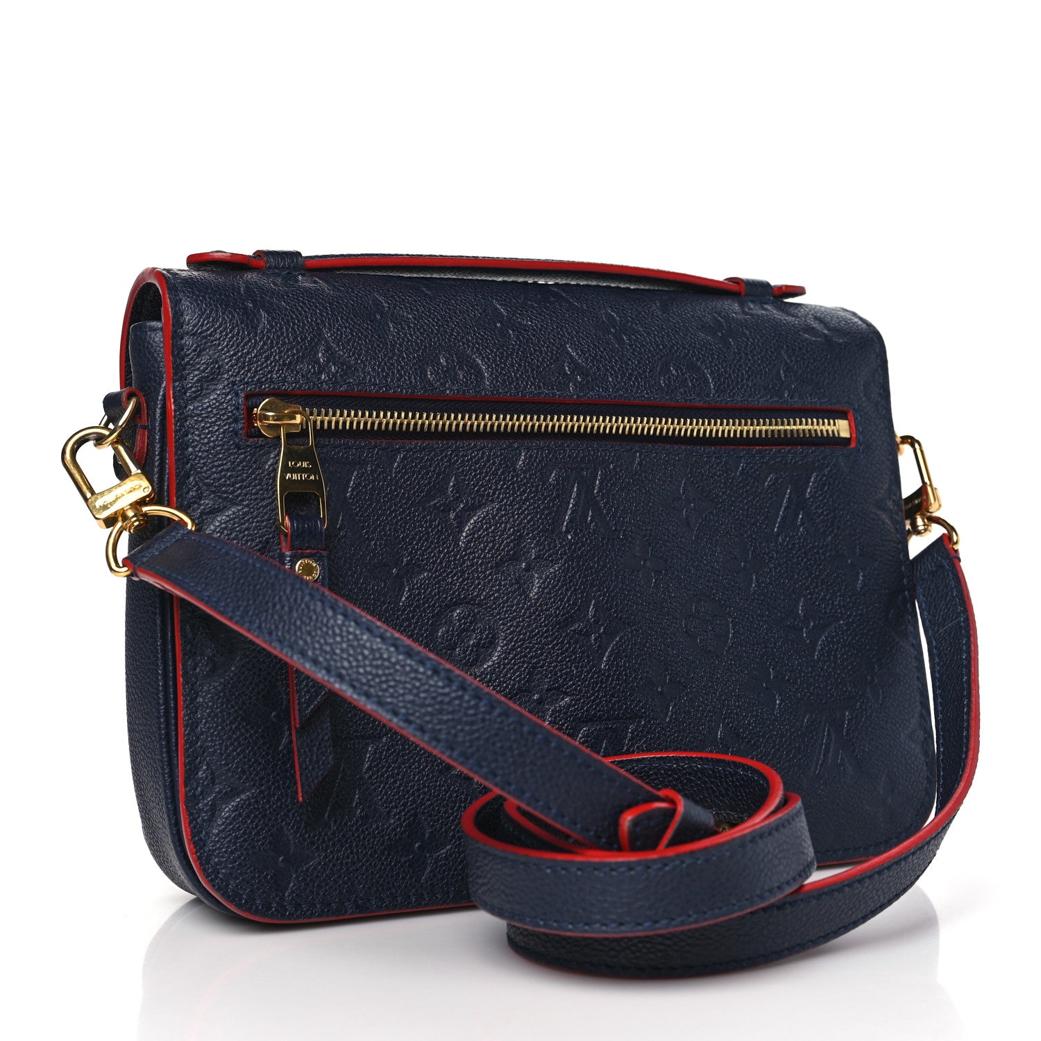 Louis Vuitton Empreinte Pochette Metis Marine Rouge 3 of 9