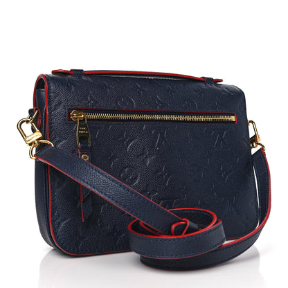Louis Vuitton Empreinte Pochette Metis Marine Rouge 3 of 9