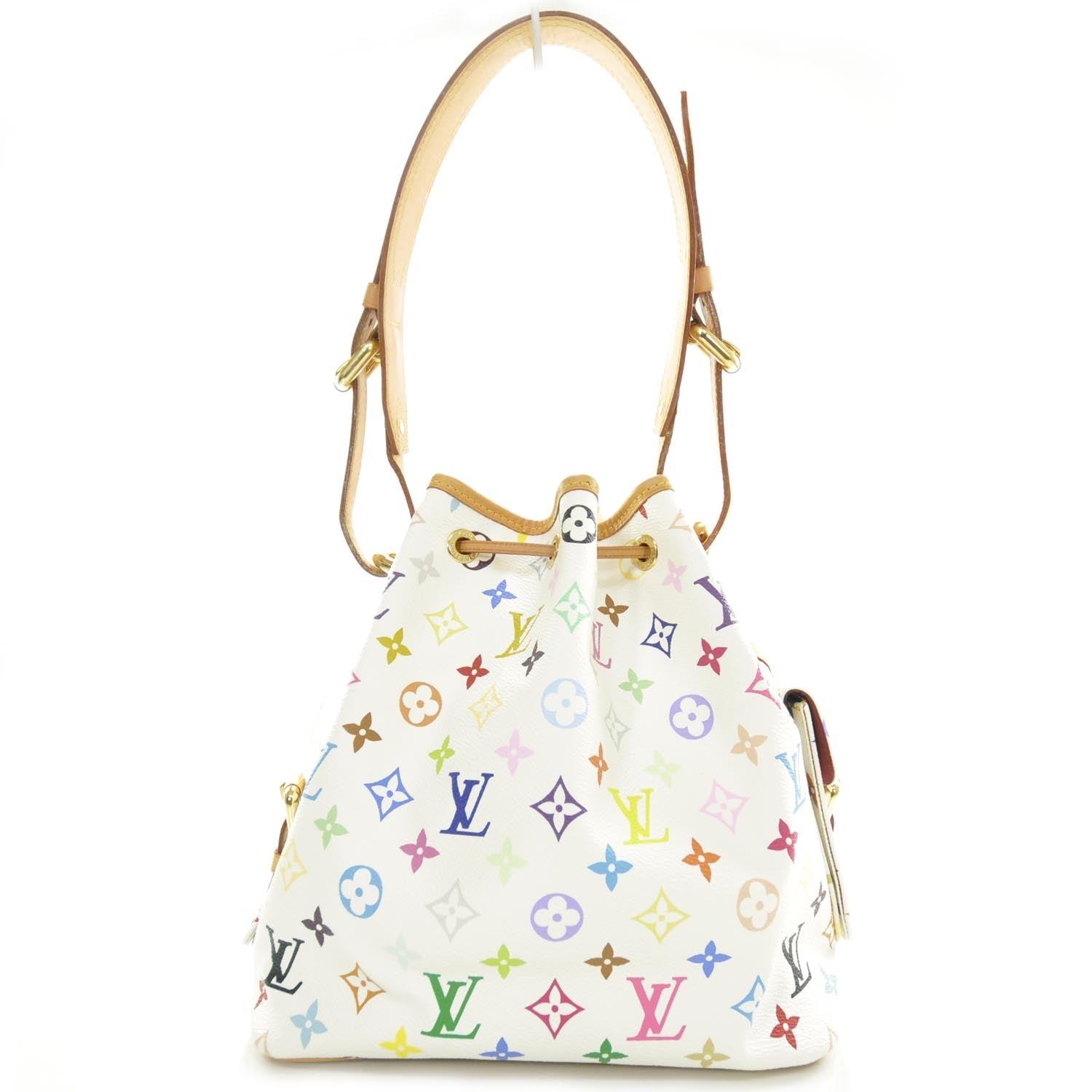 Louis Vuitton Monogram Multicolor Petit Noe White 1 of 8