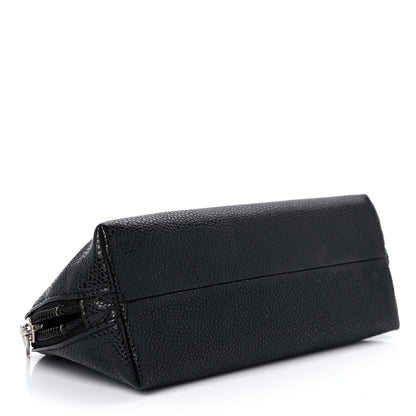 Chanel Caviar Timeless CC Cosmetic Pouch Bag Black 4 of 10