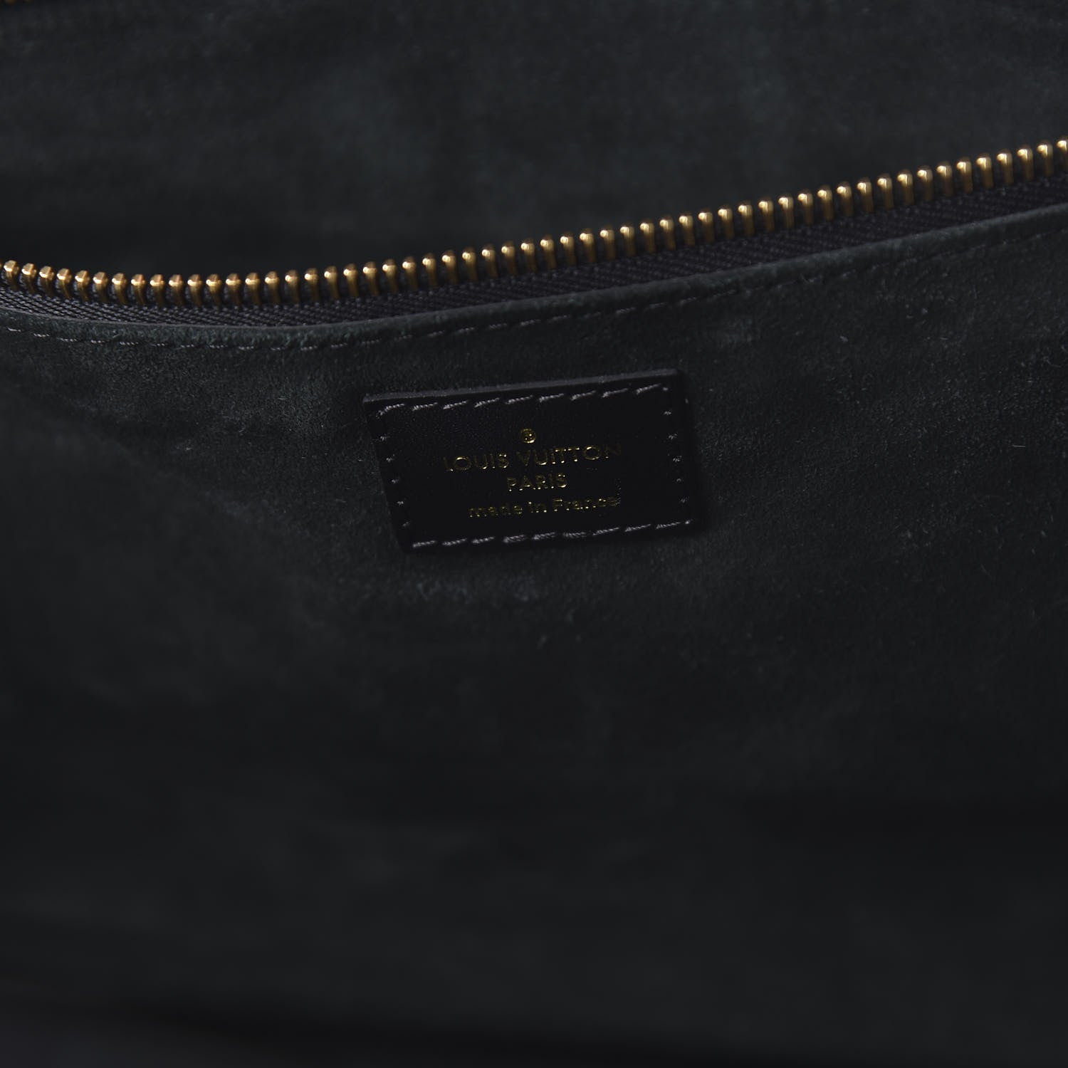 Louis Vuitton Veau Cachemire Tote W PM Black 8 of 9