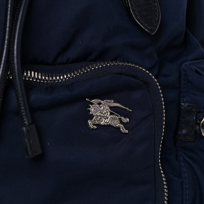 Burberry Nylon Puffer Medium Rucksack Backpack Blue 7 of 13