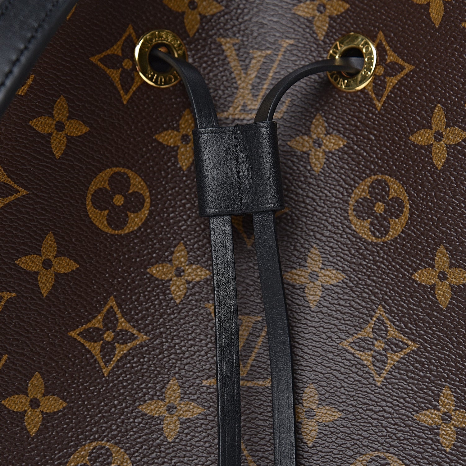 Louis Vuitton Monogram Neonoe MM Black 6 of 9