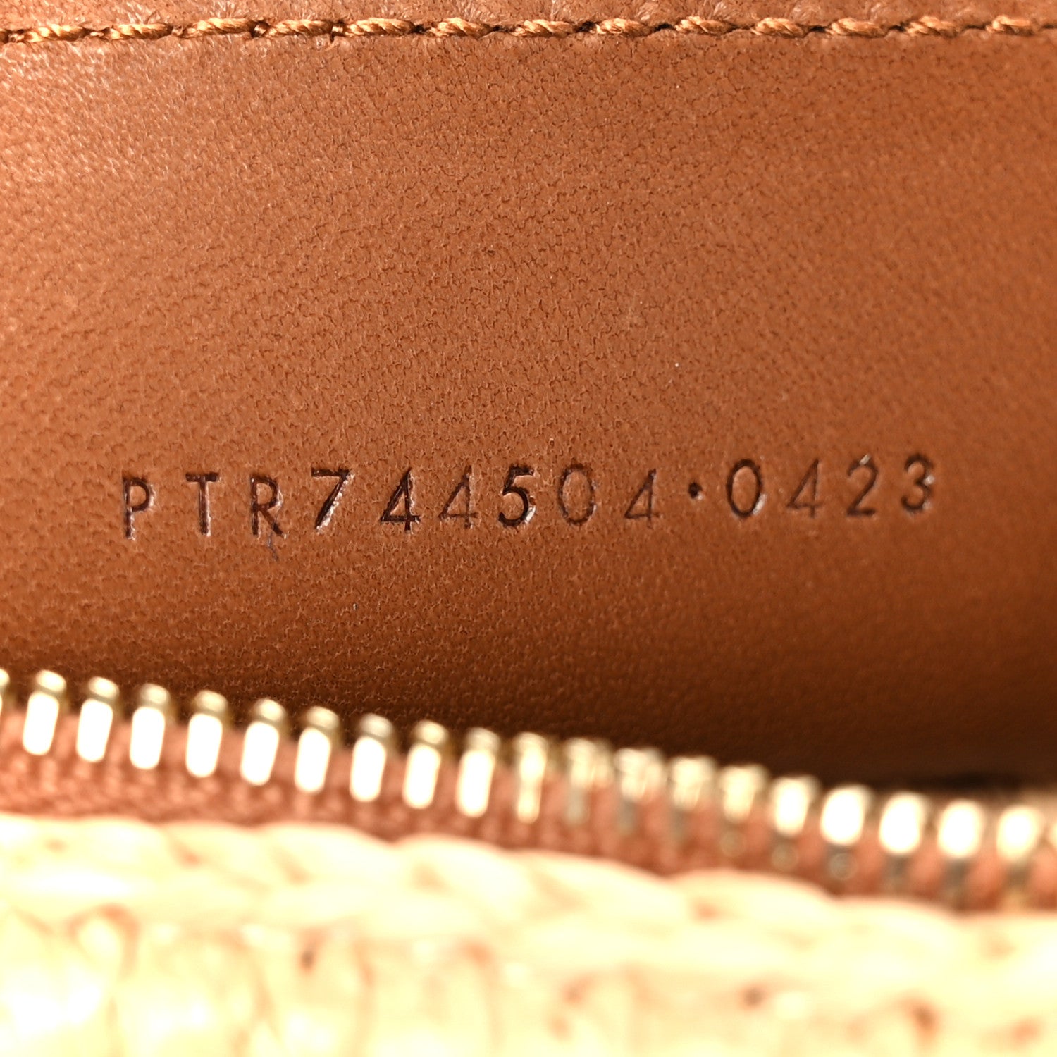 Saint Laurent Raffia Monogram Cassandre Small Cylindric Bag Natural Brick 7 of 11