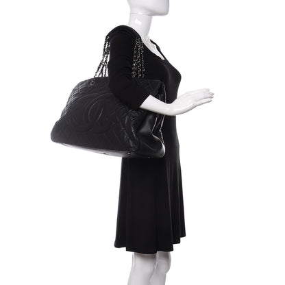 Chanel Caviar Quilted Timeless CC XL Shopping Tote Black 2 of 11