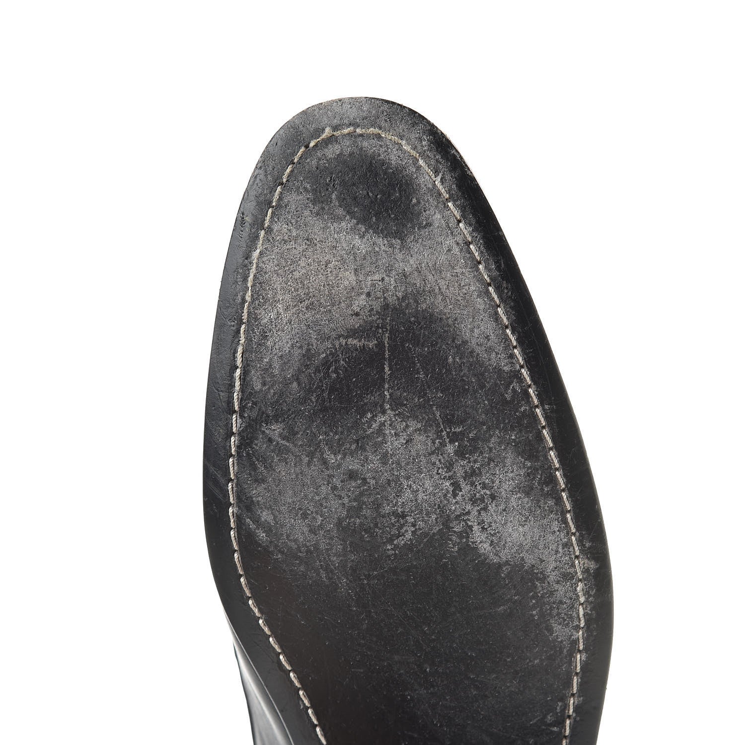 Chanel Calfskin Pearl CC Mocassin Loafers 40.5 Black 11 of 17