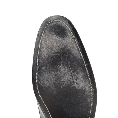 Chanel Calfskin Pearl CC Mocassin Loafers 40.5 Black 11 of 17