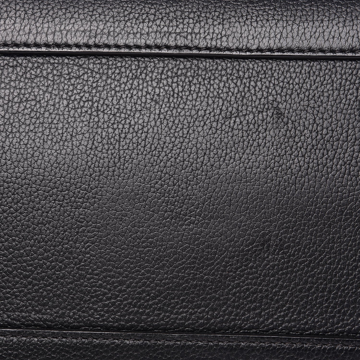 MCM Grained Calfskin Medium Milla Tote Black 12 of 14