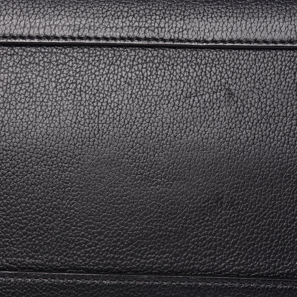 MCM Grained Calfskin Medium Milla Tote Black 12 of 14