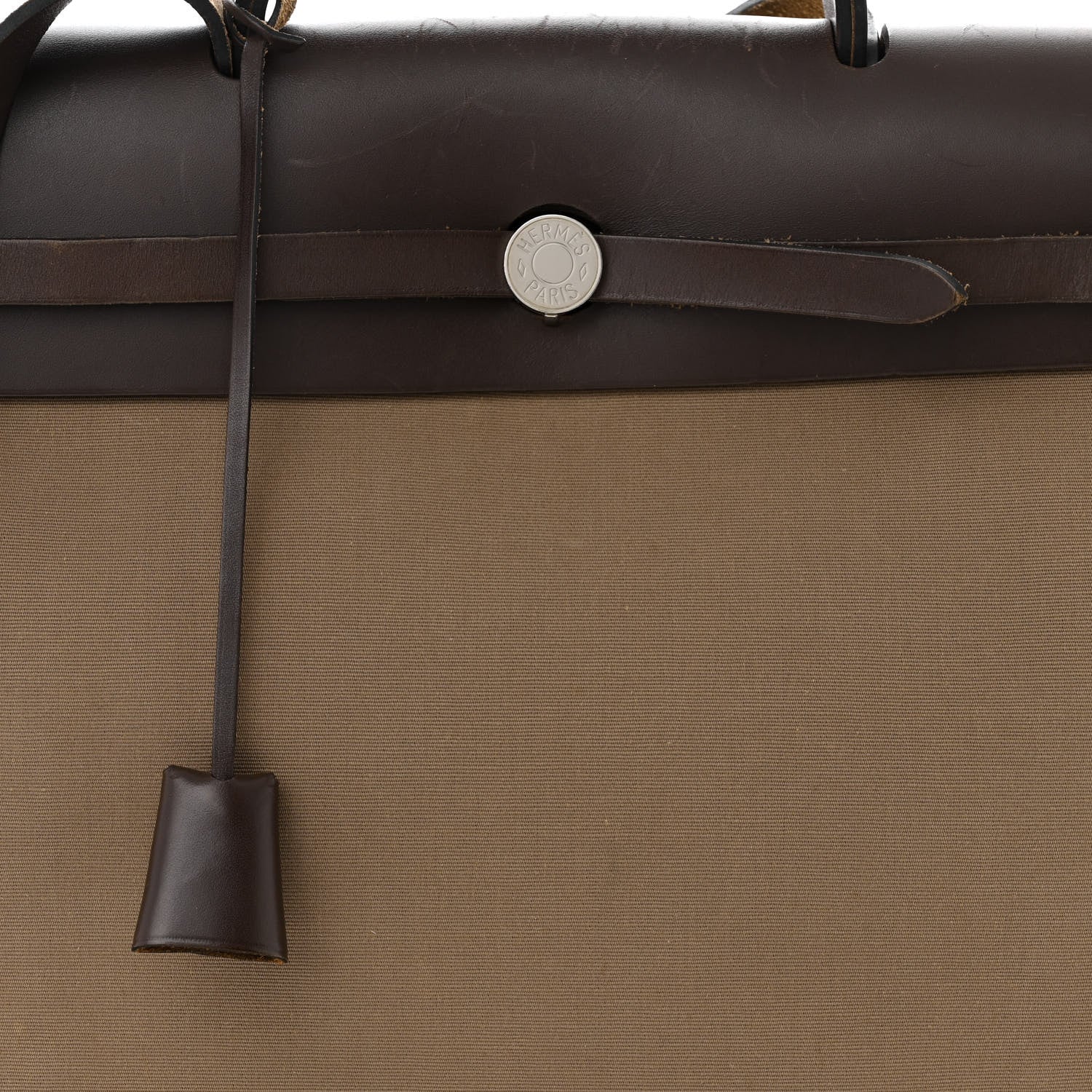 Hermes Toile Vache Hunter Herbag Zip 39 MM Etoupe Ebene 9 of 14
