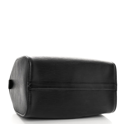 Louis Vuitton Epi Speedy 25 Black 4 of 11