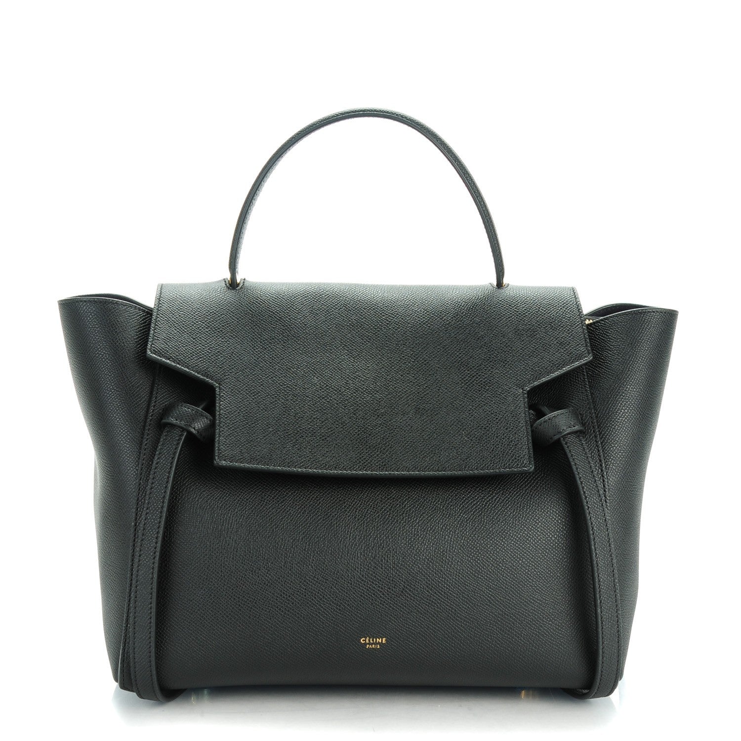 Celine Grained Calfskin Mini Belt Bag Black 1 of 9