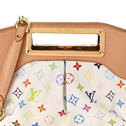 Louis Vuitton Monogram Multicolor Judy MM White 7 of 14
