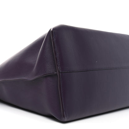 Loewe Calfskin Flamenco Knot XL Shoulder Bag Deep Aubergine 8 of 9