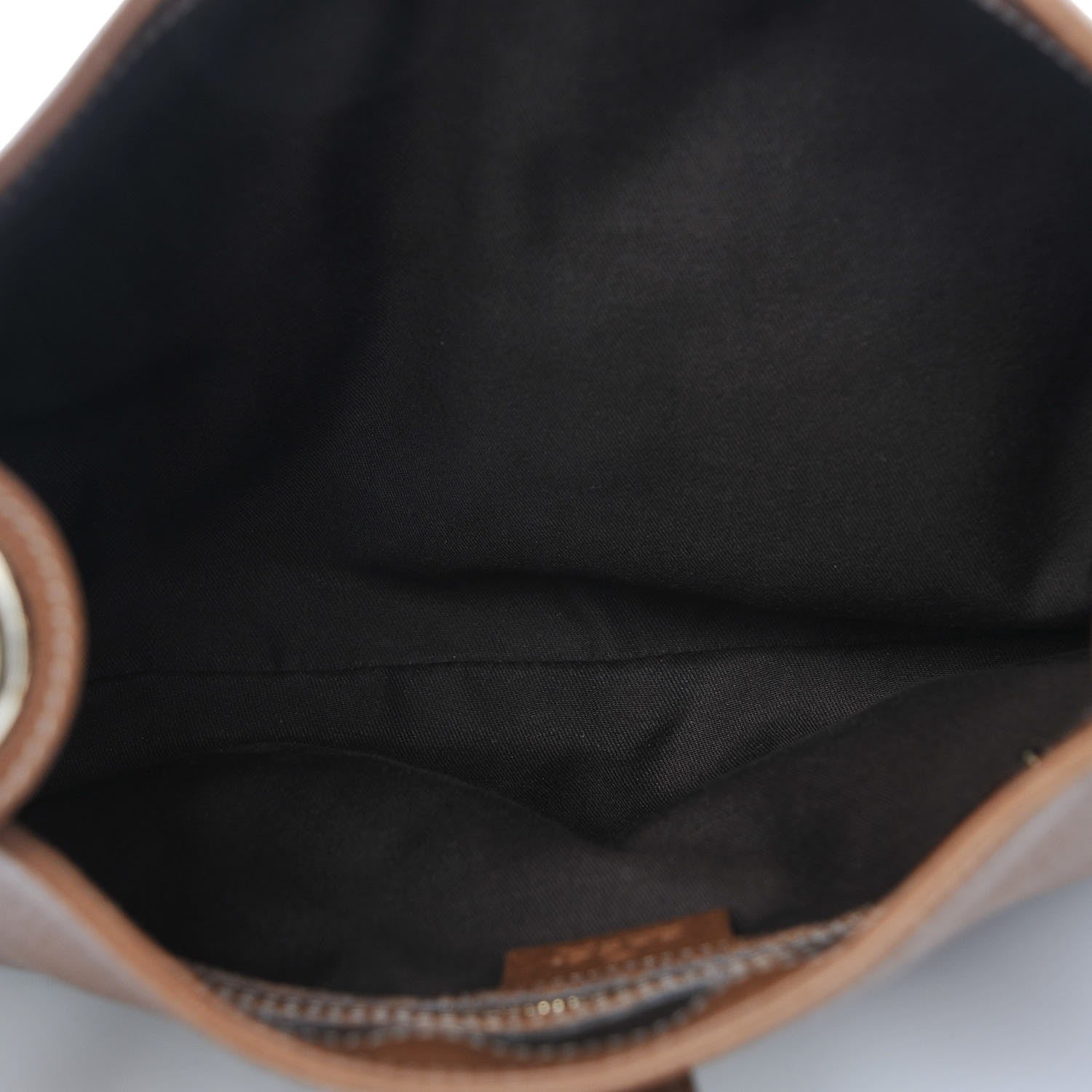 Gucci Calfskin Monogram Piston Lock Jackie O Hobo Tan 7 of 15