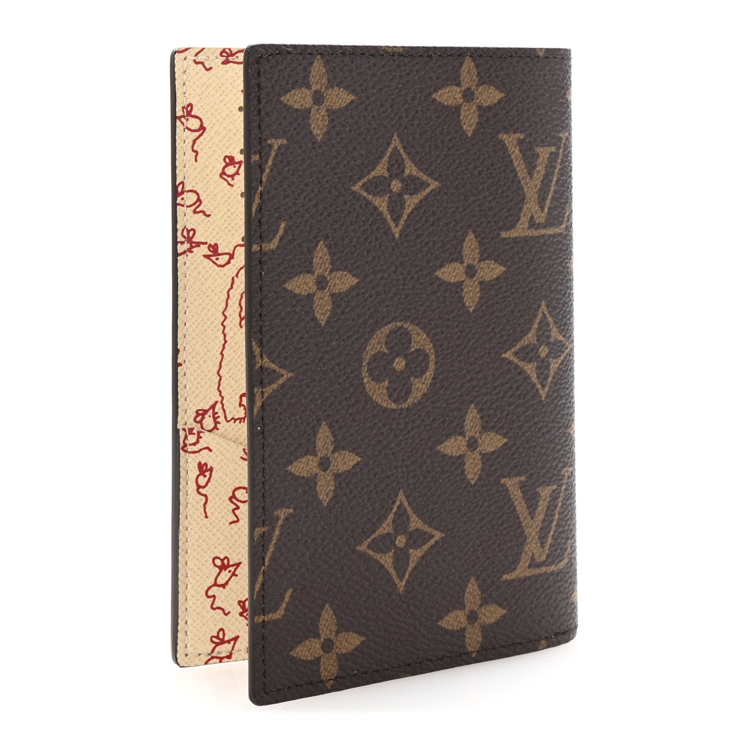 Louis Vuitton Monogram Travels With Grace Coddington Passport Cover 5 of 14