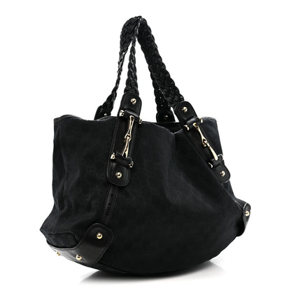 Gucci Monogram Medium Pelham Shoulder Bag Black 3 of 14