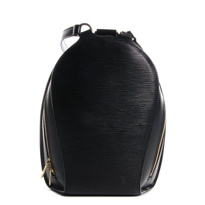 Louis Vuitton Epi Mabillon Backpack Black 1 of 8