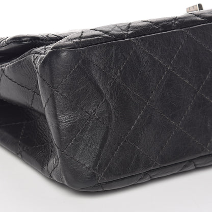 Chanel Aged Calfskin Quilted 2.55 Reissue 226 Flap Black 8 of 9