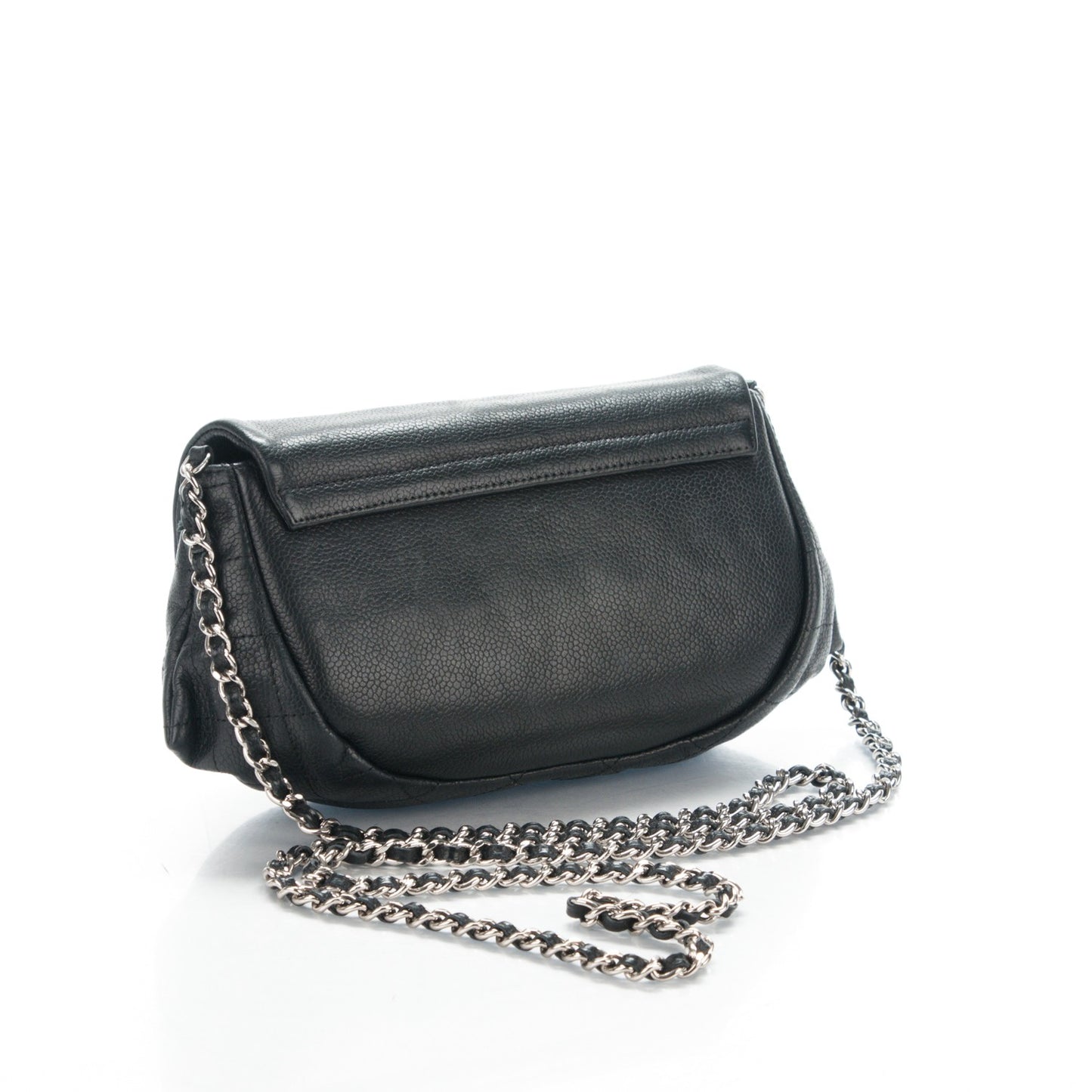 Caviar Half Moon Wallet On Chain WOC Black