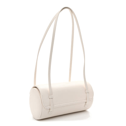 Chanel Shiny Caviar Preppy Coco Small Bowling Bag White 3 of 10