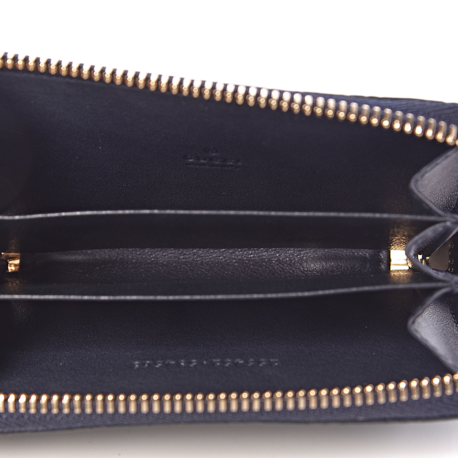 Gucci Microguccissima Zip Around Card Case Navy 5 of 8