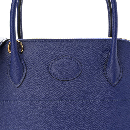 Hermes Epsom Bolide 27 Bleu Encre 8 of 11