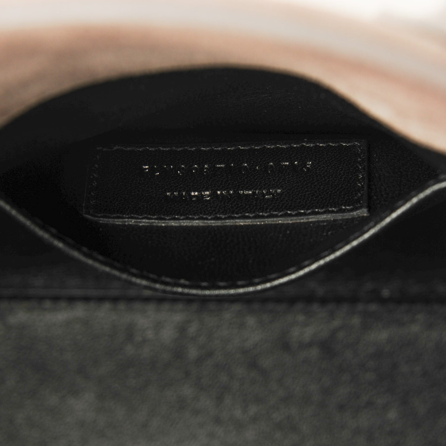 Suede Crocodile Embossed Baby Sac De Jour Fog