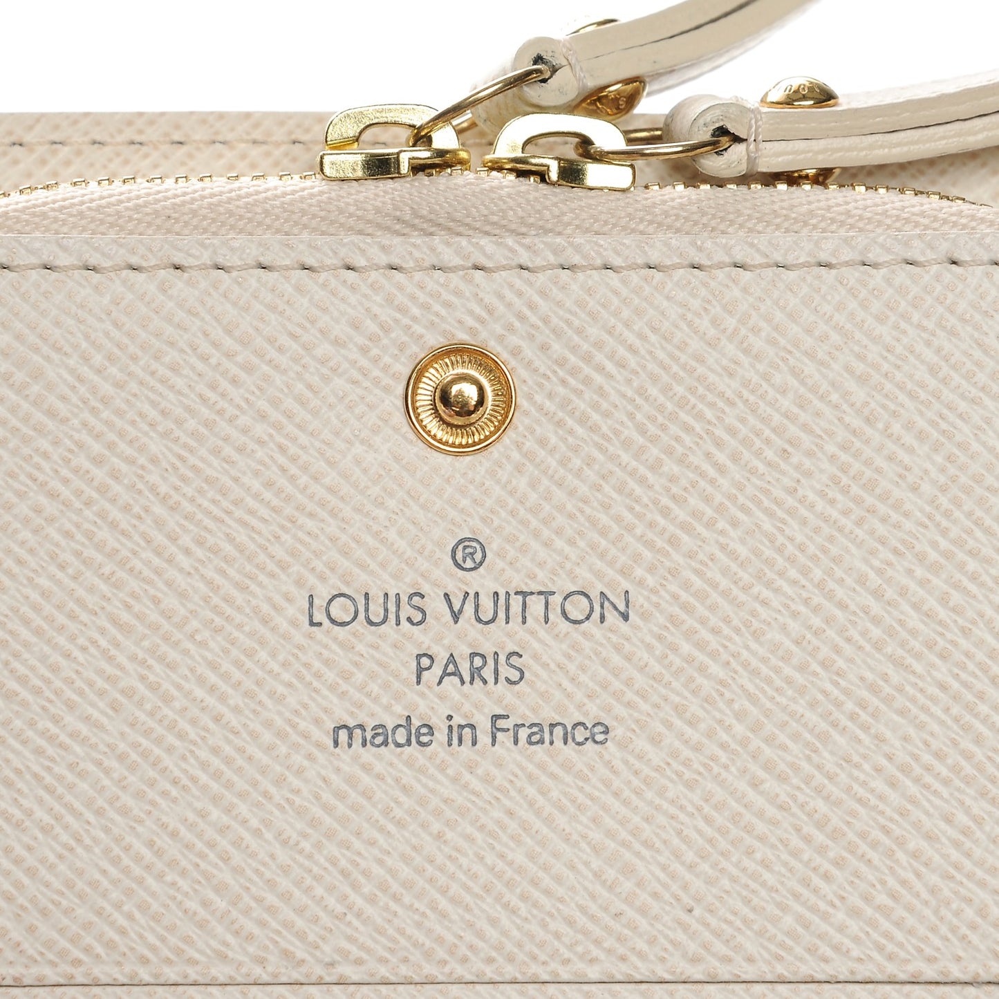 Monogram Insolite Coin Purse Wallet White