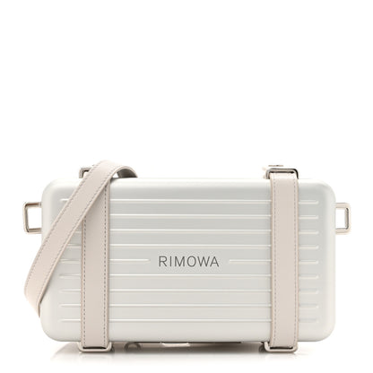 Christian Dior X RIMOWA Aluminum Personal Clutch On Strap Silver 1 of 13